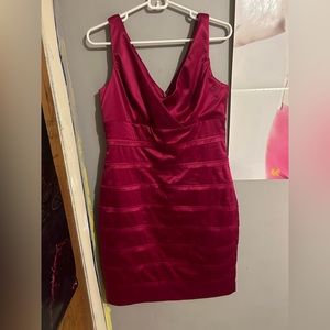 Dark pink semi formal dress:)